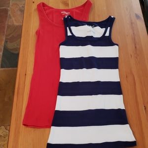 Set of 2 Old Navy Perfect Tank tank tops
